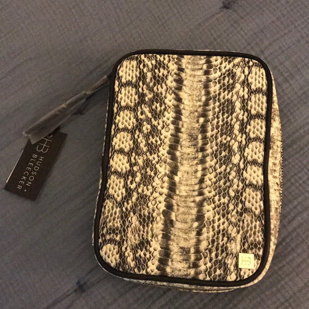 Hudson + Bleecker makeup bag.